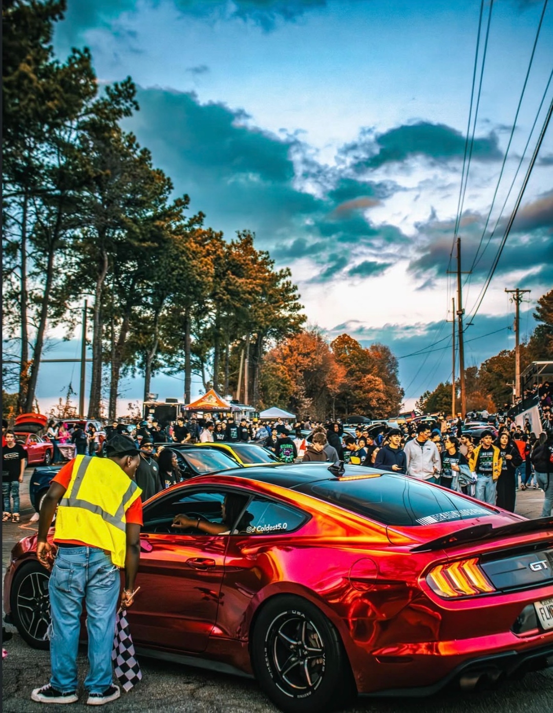 Cars and Faith event at Iglesia Monte Sinai Atlanta, connected to NASCAR Accelerate Your Faith Youth Summit