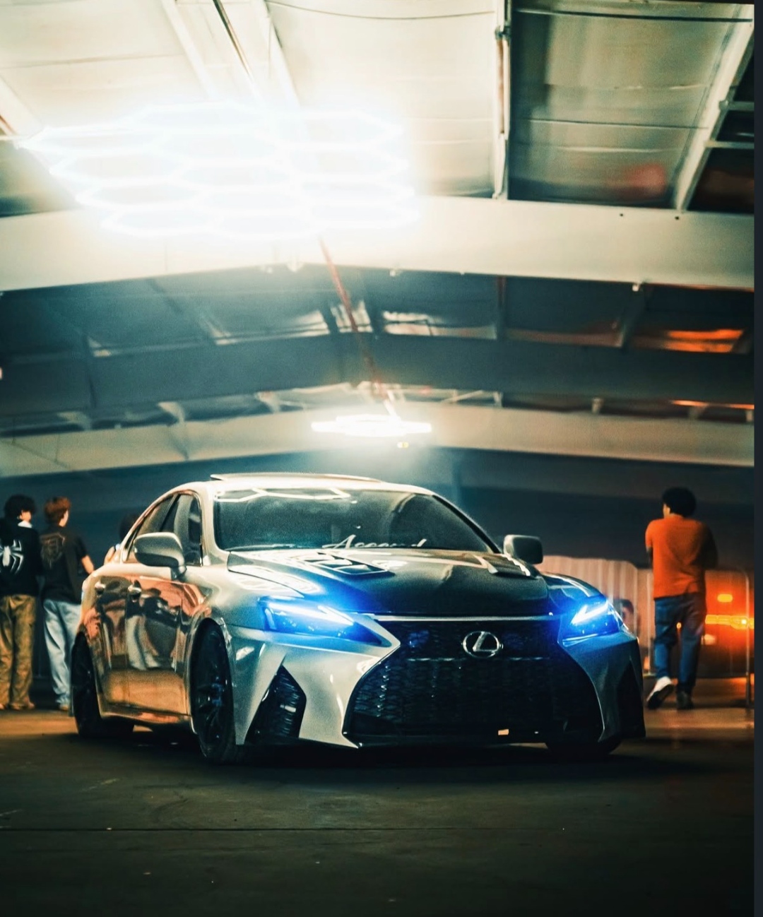 Indoor event production setup